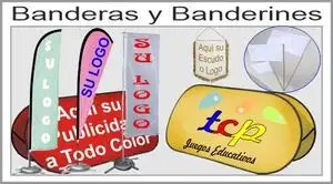 Banderas Banderines Banderolas Personalizadas Publicidad