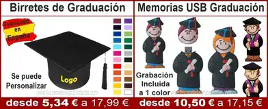 Birretes de Graduación, USB graduados